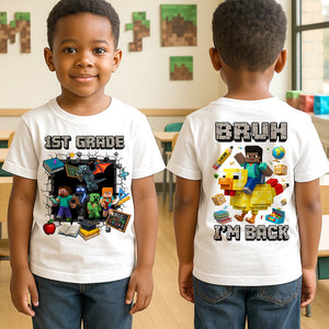 Personalized Pixel Adventure Gifts For Kids Shirt 02tgtn310725