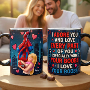 Chaos In Love Magic Mug - Personalized Gifts For Couples 04huqn300626