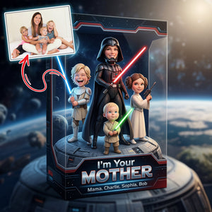 Custom Photo Fantastic Mom Troop Acrylic Plaque, Personalized Gifts For Moms 03qhlu260326