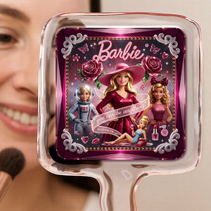 Cute Handheld Mirror - Personalized Gifts For Her 06PADT041225