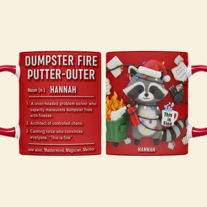 Funny Raccoon Office Coffee Mug – Personalized Gifts For Coworker 06naqn131125