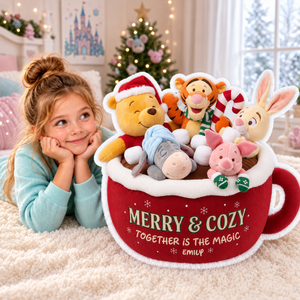 Hot Cocoa Cup Playing Custom Shaped Pillow, Personalized Gifts 01qhqn271026