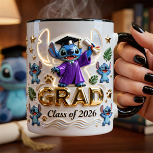 Cute Chaos Graduate Magic Mug - Personalized Gifts For Graduates 01TGTA230426