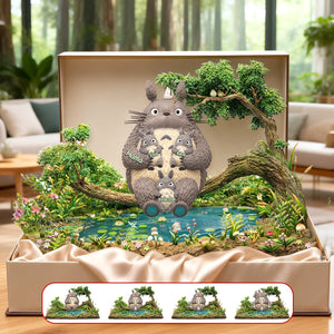 Mom And Kids Forest Acrylic Plaque - Personalized Gifts For Mom 04OHMG130326