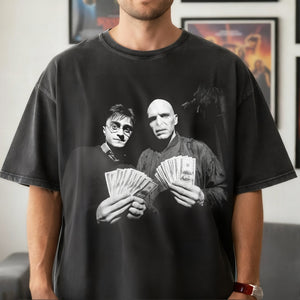 Funny Money Washed T-Shirt - Personalized Gifts For Fantasy Lovers 04palu261225