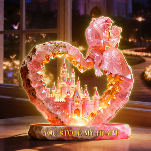 Fairy Tales Couple Acrylic Light Box - Personalized Gifts For Couple 03ohta311225