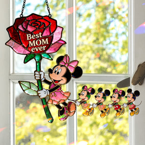 Mama’s Little Joys Suncatcher - Personalized Gifts For Mom 06TGLU080426-Homacus