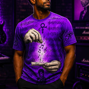 Prince The Musician Music Addict 3D Shirt, Personalized Gifts 02qhdt190826