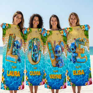 Holiday Beach Towel Personalized Gifts For Friends 03TGDT110725