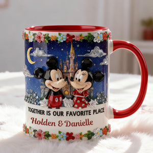 Lovely Couple Accent Mug - Personalized Gifts For Couples 03kimg080126