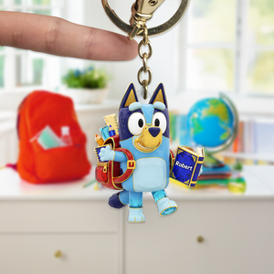 Little Dog Keychain - Personalized Gifts For Kids 02ohpu140625