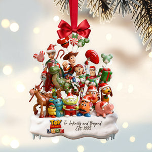 Cute Toy Gang Anniversary Ornament - Christmas Gifts For Movie Fans 02QHLU141025