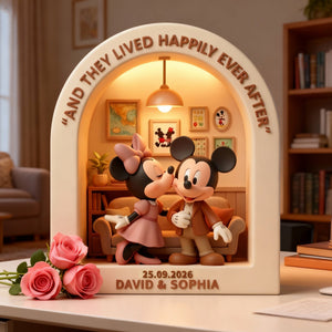 Together Forever Acrylic Plaque - Personalized Gifts For Couple 05totn070126