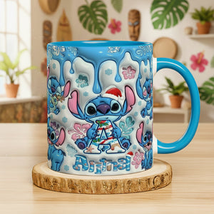 Tropical Christmas Coffee Mug Personalized Gifts 08TGLU241125