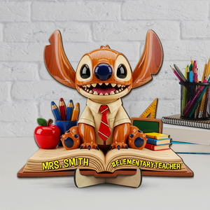 Back To School Teacher Wood Sign - Personalized Gifts For Teacher 06OHPU160725