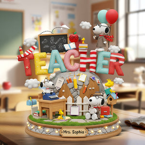 Teacher Plaque - Personalized Gifts For Teacher 02ohqn040625