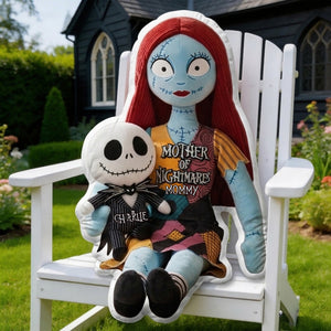 Mom & Little Spooky Shaped Pillow - Personalized Gift For Mom 05OHLU090326