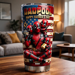 Funny Fighter Dad Tumbler - Personalized Gifts For Dads 04tydt180526