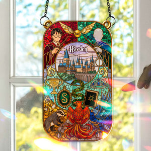 Mystic Realm Acrylic Suncatcher - Personalized Gift For Fantasy Lovers 03KILU281125