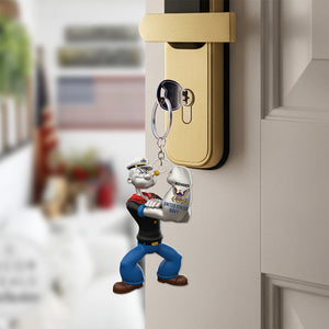 Military Keychain - Personalized Gifts For Veteran 04naqn300725