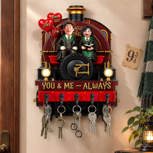 You And Me Always Acrylic Key Hanger - Personalized Gifts For Couple 01todh230726