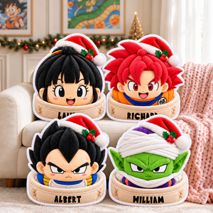 Holiday Dumpling Character Custom Pillow - Personalized Gifts For Anime Lovers 04PAQN171026