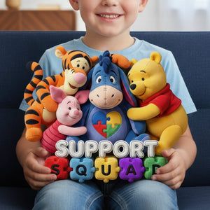 Autism Support Custom Shape Pillow - Gifts For Autism Awareness 03paqn081225