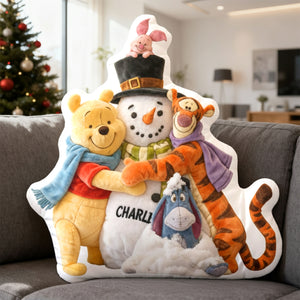 Beloved Snowman Shaped Pillow - Personalized Gifts For Kids & Cuteness Lovers 01QHLU081125