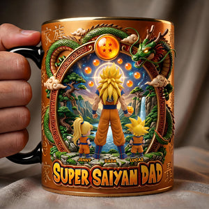 Legendary Power Dad Magic Coffee Mug - Personalized Gifts For Dad 02tydt200526