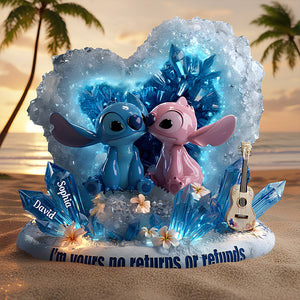 Cute Couple Acrylic Plaque - Personalized Gifts For Couples 02tgdt011225
