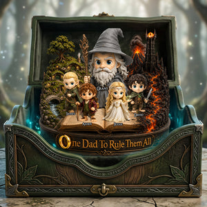Dad's Legendary Quest Plaque - Personalized Gifts For Dads 03NATA210526