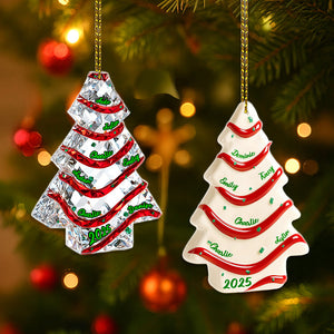 Family Ornament - Personalized Gifts For Family Christmas Ornament 03NAMG140825