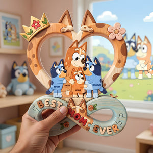Beloved Mom Puzzle Acrylic Plaque, Personalized Gifts For Moms 03qhdt250426