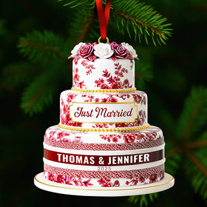 Personalized Gifts For Newlyweds Christmas Ornament 04pgqn260925