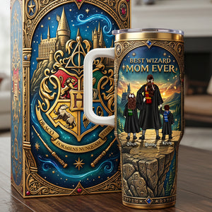 25 Years Of Magic Handle Tumbler Personalized Gifts For Mom 01NATA060326