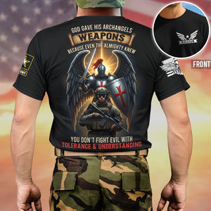 Faithful Warrior 3D Shirt – Personalized Gifts For Veteran 04huqn180725