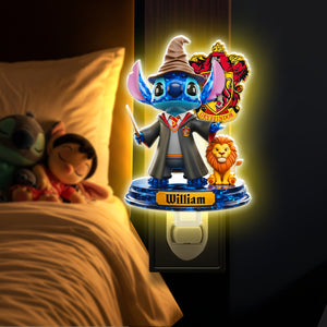 Alien Spellcaster Acrylic Night Light - Personalized Gift For Movie Lovers 04HULU210725