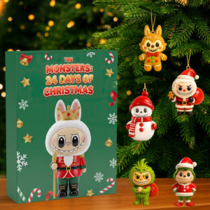 Monster Advent Calendar Custom Acrylic Blind Box, Personalized Gifts For Christmas 03humg101125