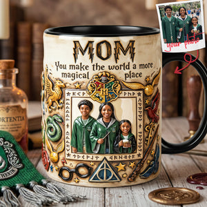 You Make The World More Special Accent Mug - Custom Photo Gifts For Moms 01huta110426