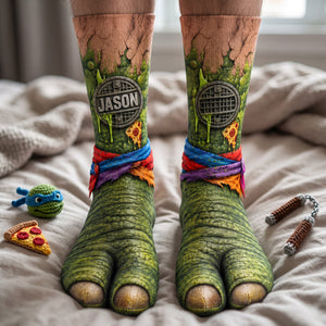 Legend Warrior Socks - Personalized Gifts 05hata210926
