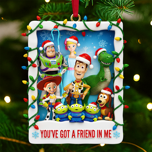 Playful Animated Characters Ornament Personalized Gifts For Christmas 02hudt051125
