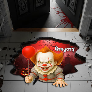 Halloween Scary Doormat - Personalized Gifts For Movie Fans 05PGLU150825