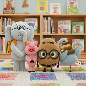 Cute Characters Pillow - Personalized Gifts For Teachers 03namg111125