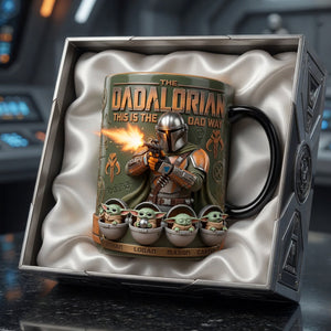 Legendary Dad Force Magic Coffee Mug - Personalized Father's Day Gifts 05tylu290426