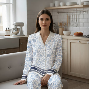 Bakers At Rest Button Up Pajama Set - Personalized Gift For Bakers 03PGLU021025