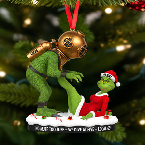 Personalized Gifts For Couple Christmas Ornament 01natn041025