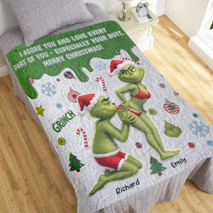 Naughty Couple Blanket - Personalized Gifts For Couples 07OHQN111125