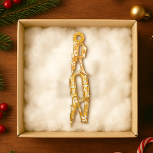 Alphabet Ornament Personalized Christmas Gifts 06TODT291025