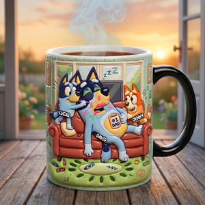 Sleepy Dad Magic Coffee Mug - Personalized Gifts For Father 04QHTN190526