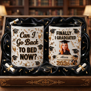 Custom Photo Finally Graduation Coffee Mug - Personalized Gifts For Graduates 01padh110526